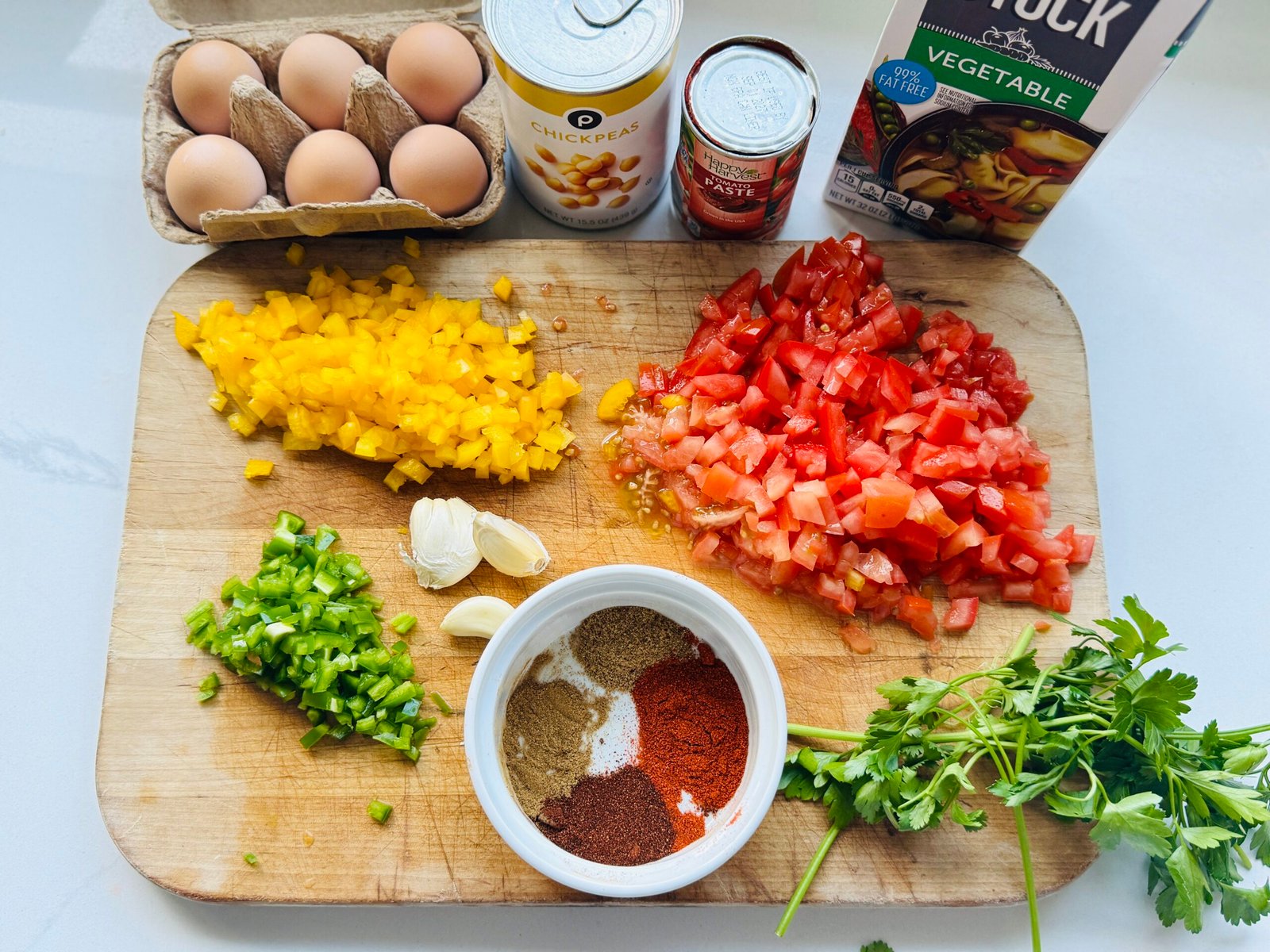 Building Blocks for the best Shakshuka