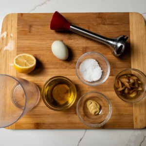 Confit Garlic Ingredients