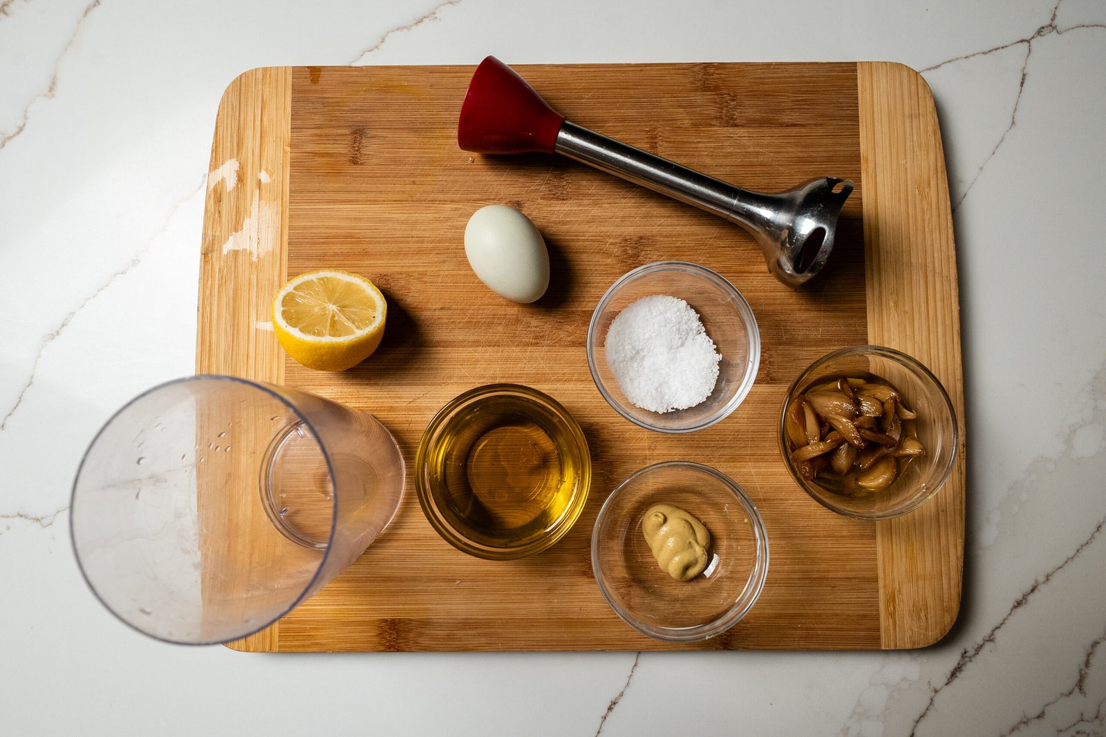 Confit Garlic Ingredients