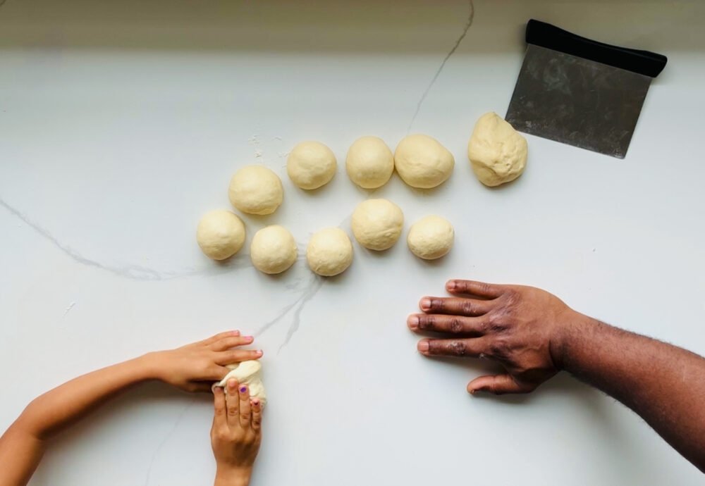 Soft & Fluffy Garlic Herb Dinner Rolls