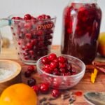 Easy Pickled Cranberries