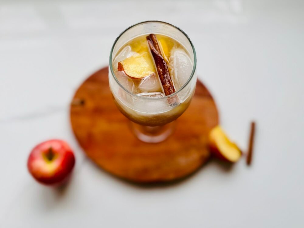 Pumpkin Spice Apple Cider Prosecco Spritz