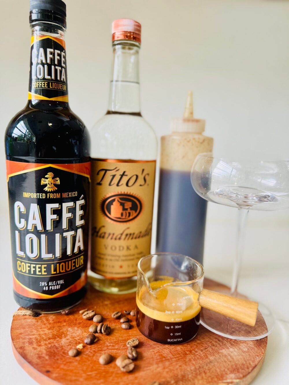 Pumpkin Spice Espresso Martini ingredients