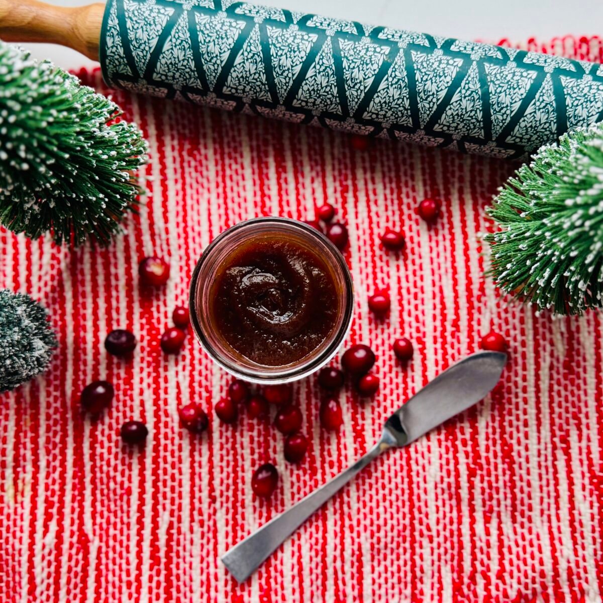 Holiday Apple Butter overhead shot