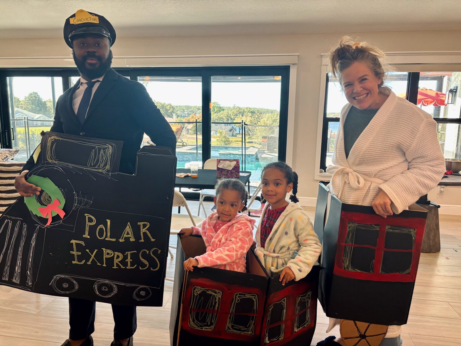 Holiday Family Traditions - family costume picture