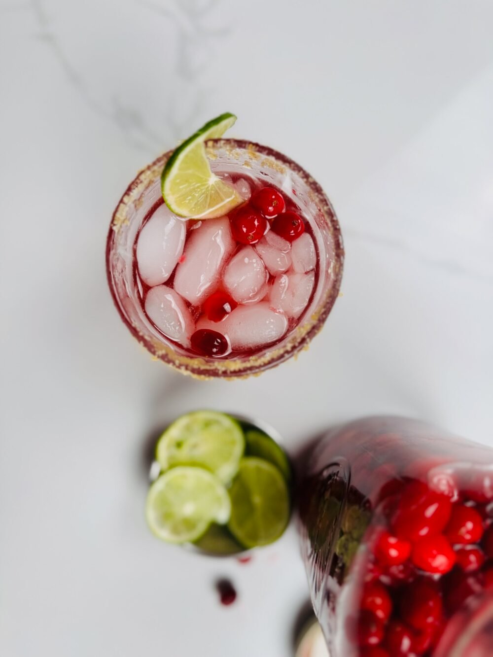 Pickled Cranberry Margarita