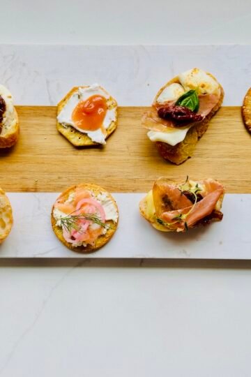 Savory S'mores overhead