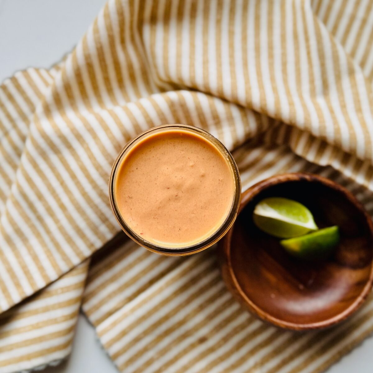 Smoky Chipotle Sauce overhead shot