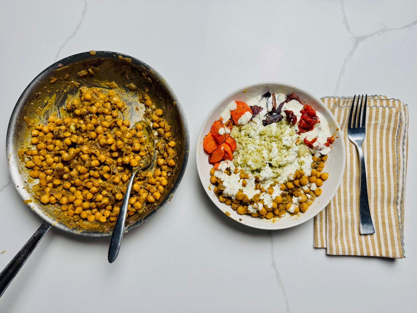 Curry Chickpea Bowl