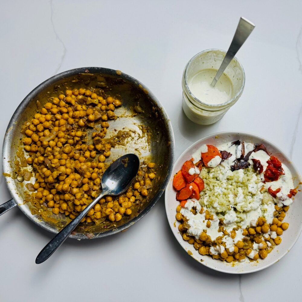 Curry Chickpea Bowl
