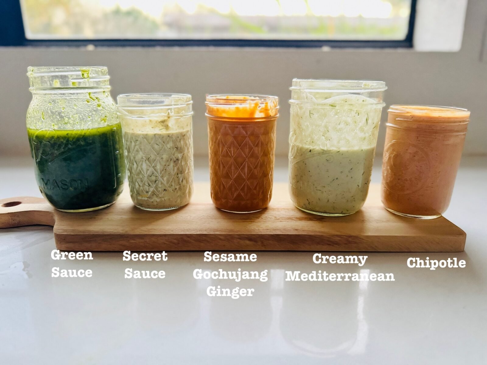 The Green Sauce amongst the Five Sauces 