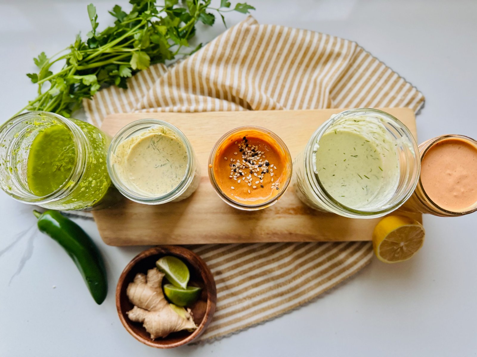 5 House Sauces - sauce based meal planning