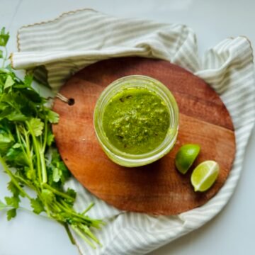 Green Sauce overhead