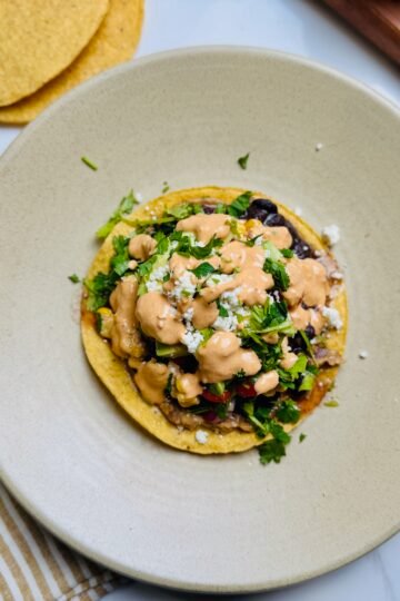Veggie Tostadas