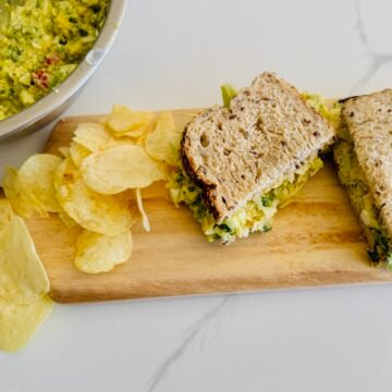 Egg Avocado Salad Sandwich