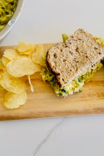 Egg Avocado Salad Sandwich