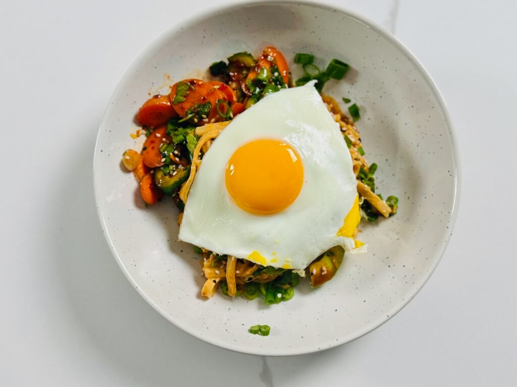 how to host at home asian noodle bowl