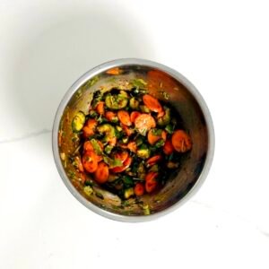 Smashed Cucumber Carrot Salad