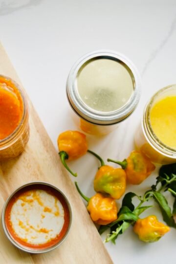 Fermented Habanero Hot Sauce Recipe with Classic and Mango Variations