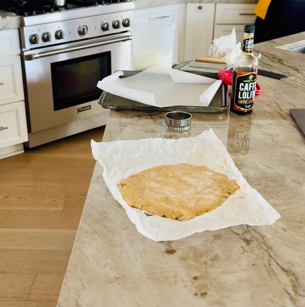 gourmet smores bars graham cracker shortbread process