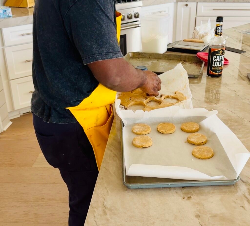 gourmet smores bars graham cracker shortbread process