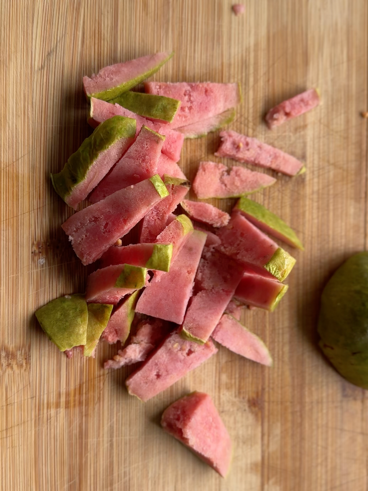 chopped guava