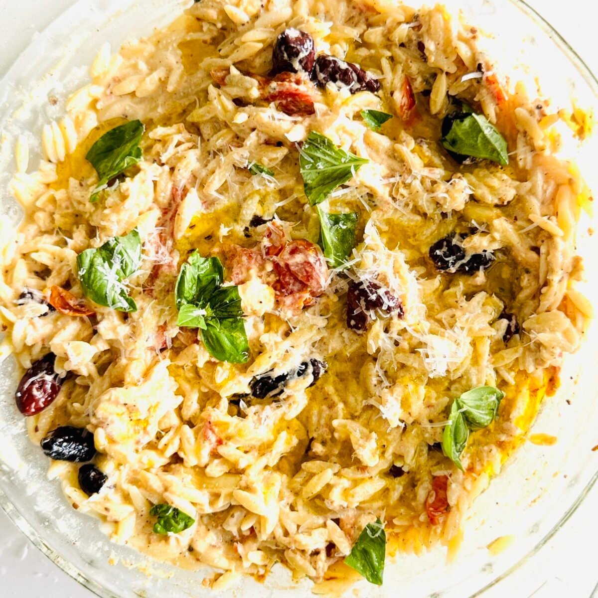 baked feta orzo