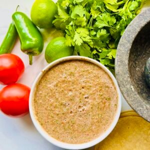 fresh tomato jalapeño salsa