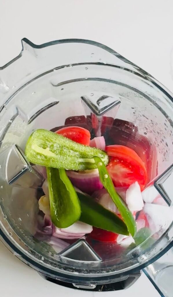fresh tomato jalapeño salsa