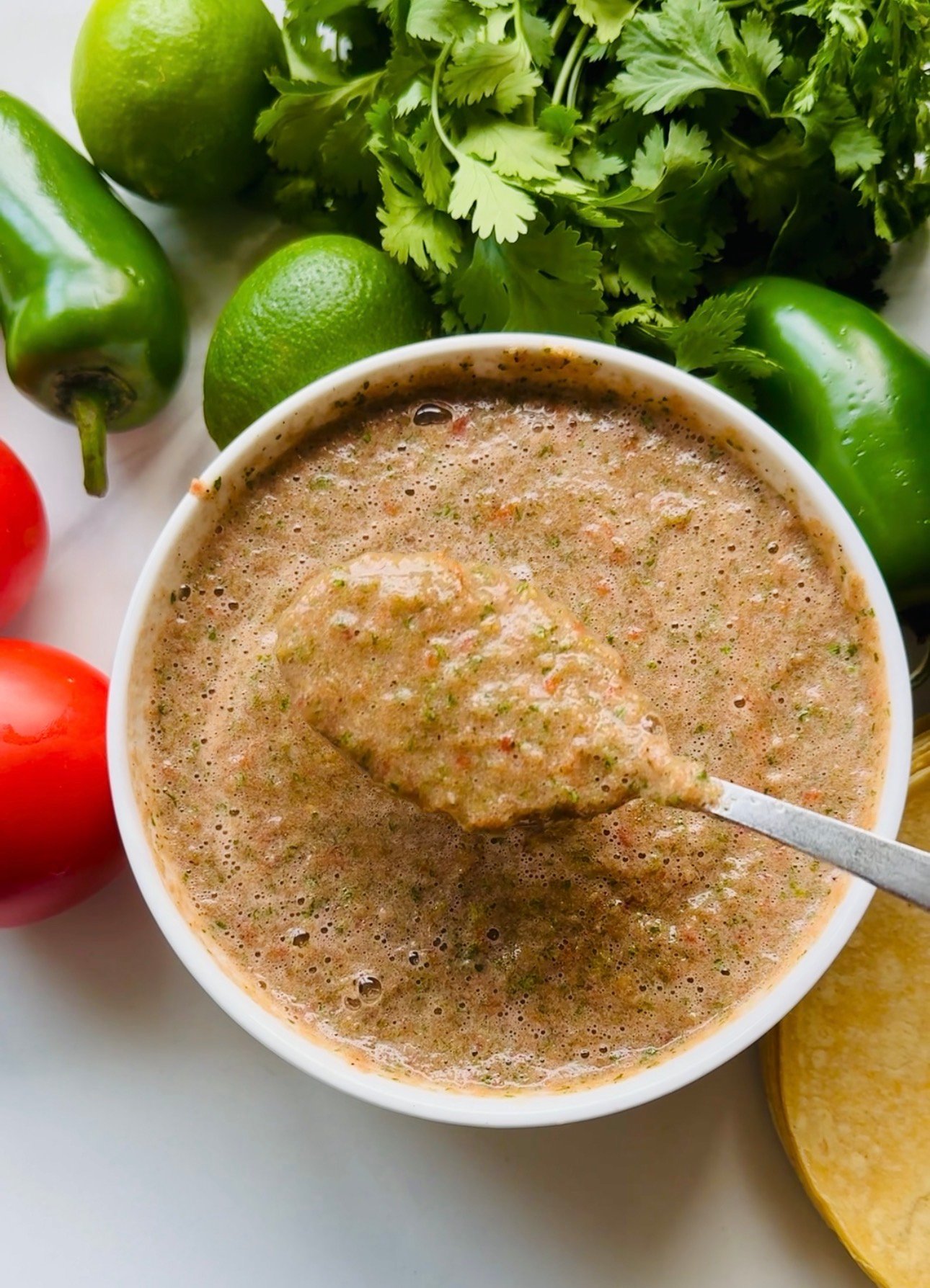 fresh tomato jalapeño salsa